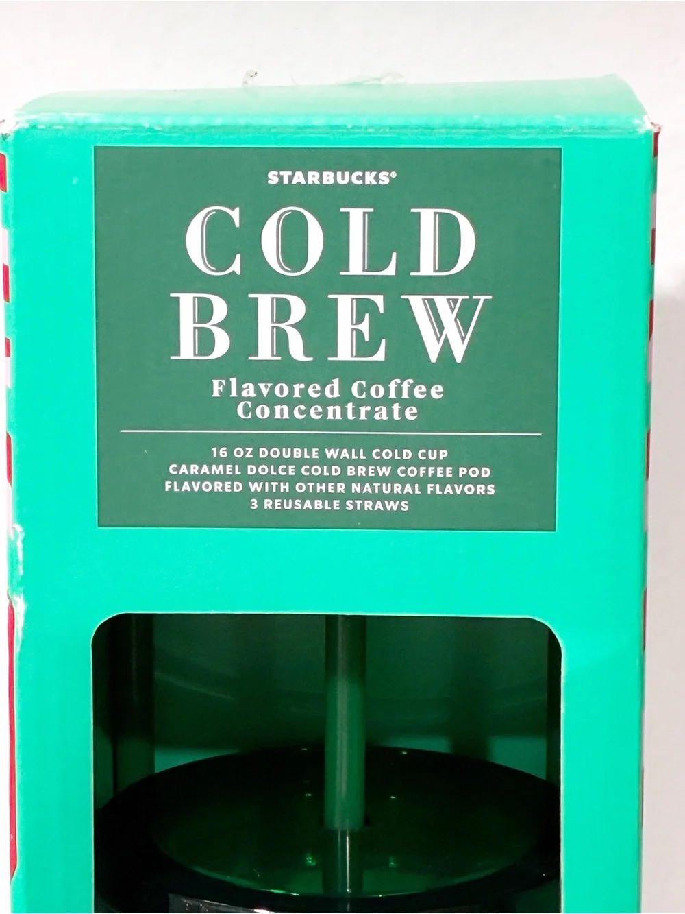Starbucks Flavored Coffee Concentrate 16 oz Cold Cup Caramel Dolce NEW